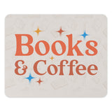 Books and Coffee Design Mouse Pad Product