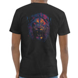 Neon Roaring Lion Graphic Design T-shirt product
