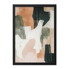 Abstract Wall Art, Neutral Tones Painting, Modern Home Decor, Contemporary Art Print, Gallery Wall Art - Tawshia