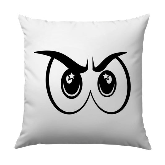 Owl Eyes Pillow, Cartoon Eyes Throw Pillow, Angry Bird Eyes Pillow, Funny Eyes Decorative Pillow, Home Decor Pillow - Tawshia