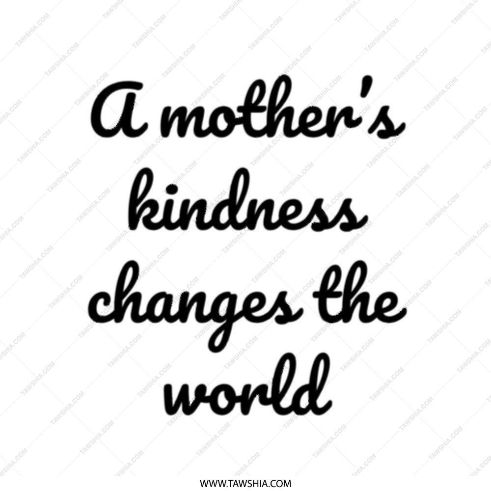 Mother's Kindness Tote, Inspirational Tote, Quote Tote Bag, Gift for Mom, Everyday Bag, Shopping Tote Bag - Tawshia