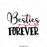 Besties Forever Tote Bag, Friendship Gift, Best Friend Present, Cute Tote Bag, Gift for Best Friend, Everyday Tote Bag - Tawshia