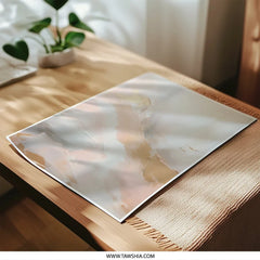 Abstract Art Photographic Print, Neutral Color Art, Modern Art Print, Pink Gold Painting, Wall Decor Art, Fine Art Print - Tawshia