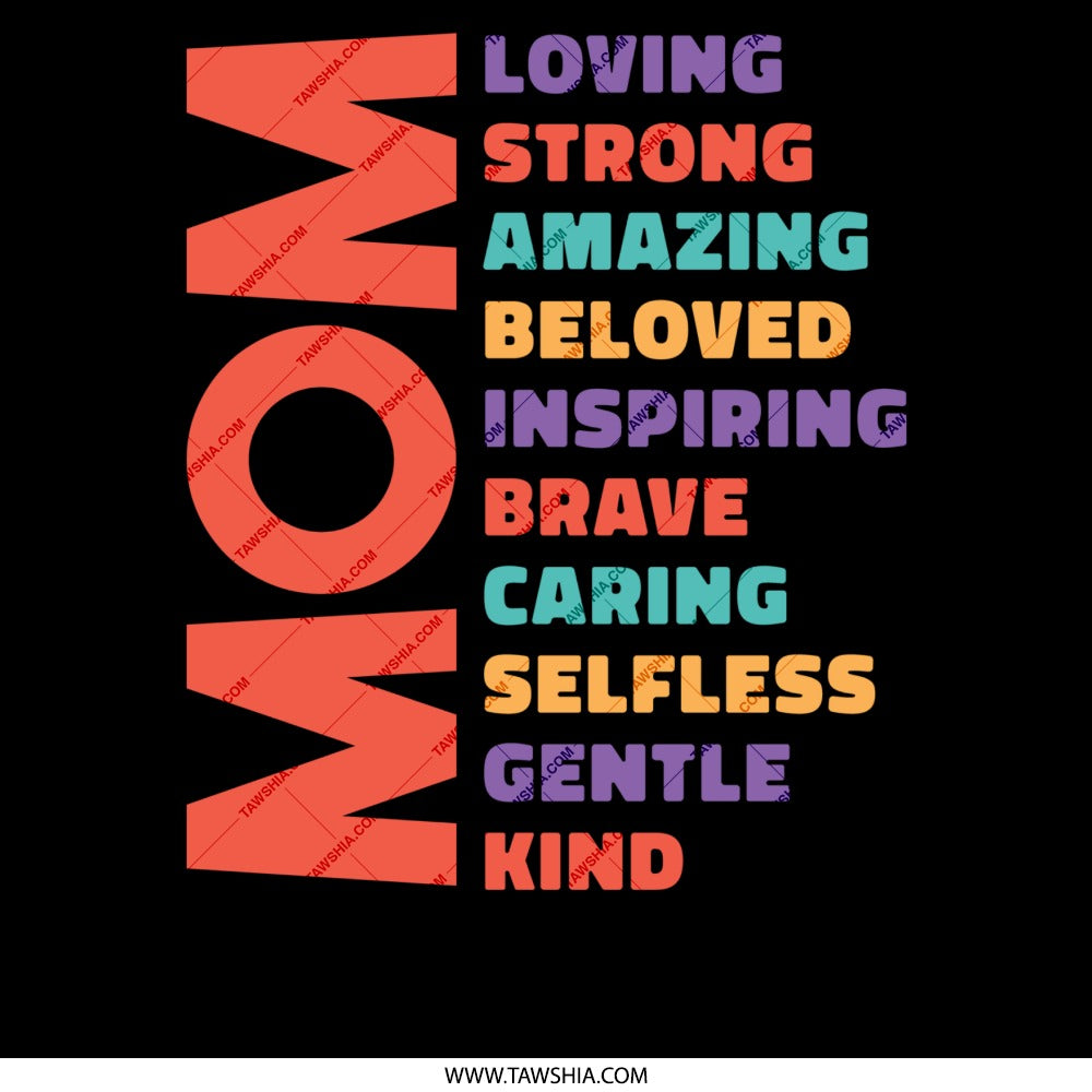 Inspiring Brave Caring Selfless Gentle Kind MOM product