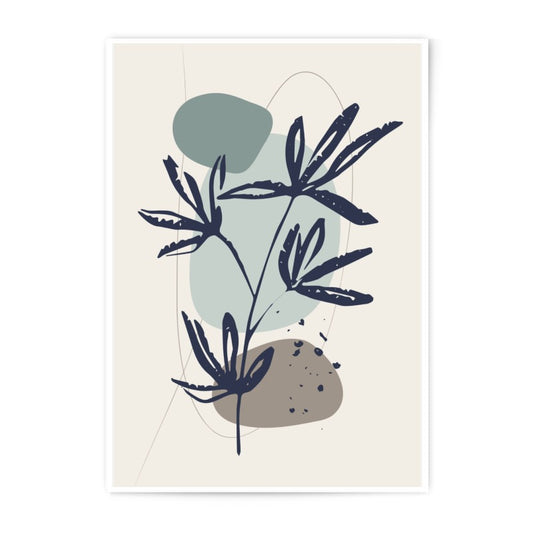 Abstract Floral Photographic Print, Botanical Wall Art, Modern Home Decor, Minimalist Art Print, Nature Inspired Print - Tawshia