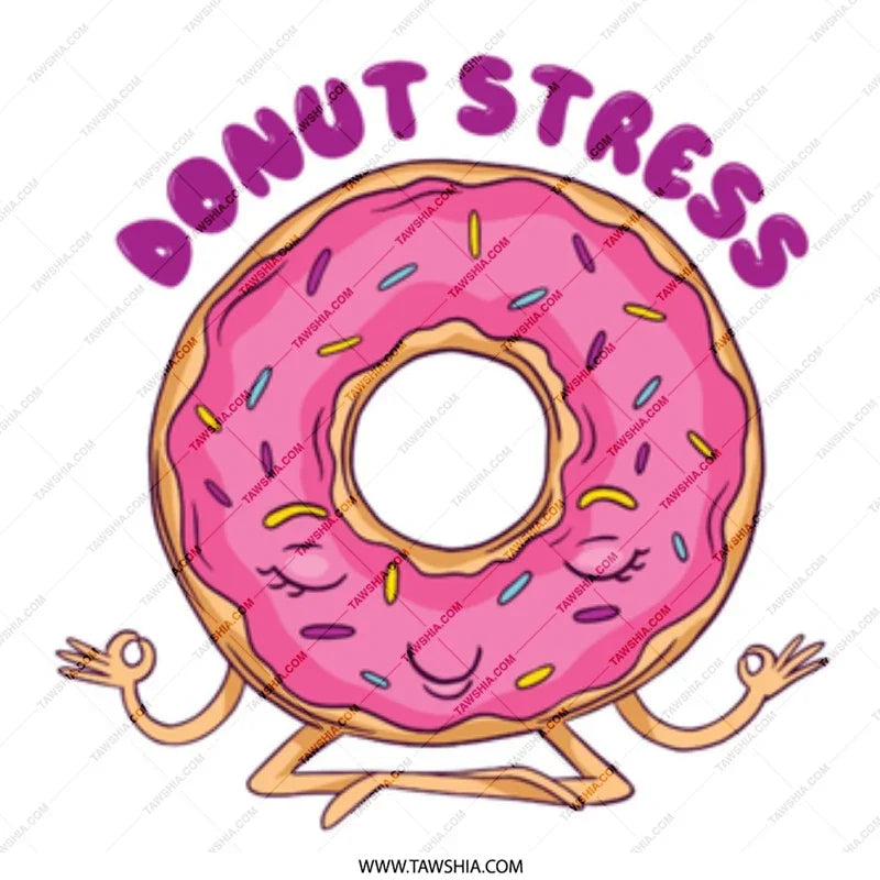 Donut Stress Relaxing Pink Cartoon Doughnut product type