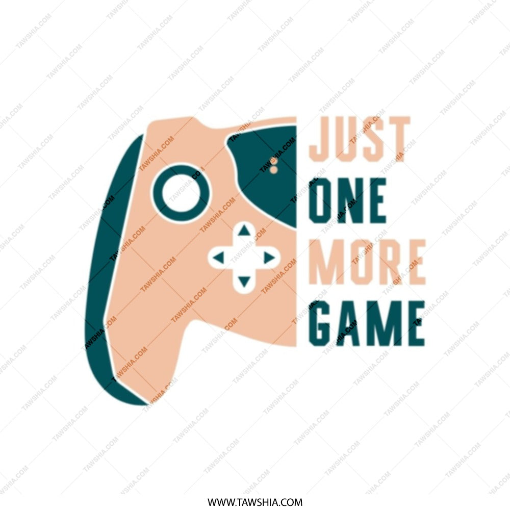Gamer Tote Bag, Just One More Game, Video Game Lover Gift, Gaming Tote Bag, Funny Gift for Gamers, Gift for Him, Gift for Her - Tawshia