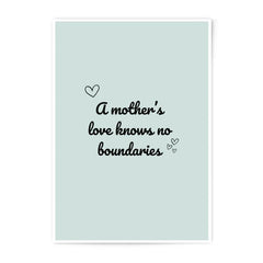 Mother's Love Photographic Prints, Heart Prints, Wall Decor Art, Mother's Day Gift, Quote Art, Home Decor Prints, Minimalist Art - Tawshia