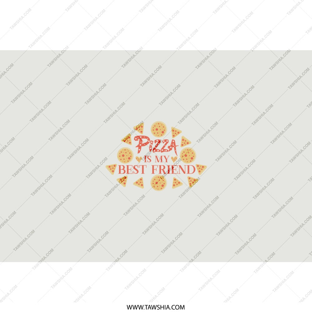 Pizza Is My Best Friend Tumbler, Pizza Lover Gift, Funny Tumbler, Foodie Gift, Gift For Her, Novelty Tumbler, Pizza Gift Idea - Tawshia