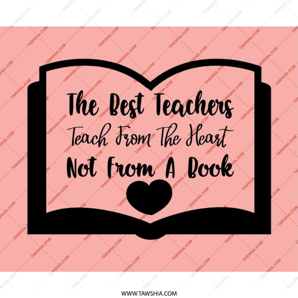 Teacher Appreciation Mouse Pad, Best Teacher Gift, Teacher from Heart, Teacher Quote Mousepad, Personalized Teacher Desk Decor - Tawshia
