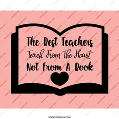 Teacher Appreciation Mouse Pad, Best Teacher Gift, Teacher from Heart, Teacher Quote Mousepad, Personalized Teacher Desk Decor - Tawshia