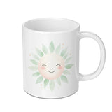 Smiling Sun Mug, Cute Coffee Mug, Positive Vibes, Morning Mug, Happy Face Mug, Tea Mug, Gift for Her, Sunshine Mug, Gift for Friend - Tawshia