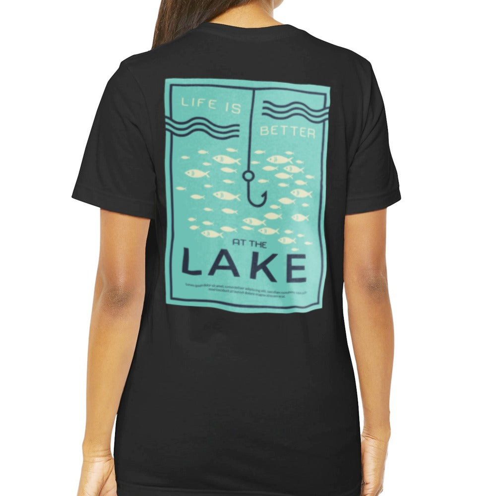 Life is Better at The Lake Graphic Tee product type