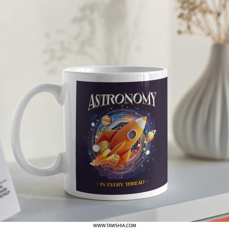 Astronomy In Every Thread Graphic Coffee Mug product
