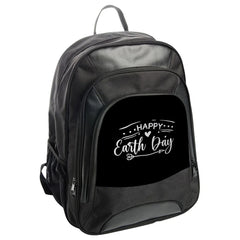 Happy Earth Day Backpack, Eco Friendly Backpack, Earth Day Gift, Nature Lover Gift, Back to School Backpack - Tawshia