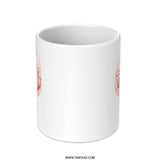 Pink Tree Mug, Give Back Mug, Artsy Coffee Cup, Unique Tea Mug, Inspirational Mug, Gift Mug for Friends, Artistic Mug, Ceramic Mug - Tawshia