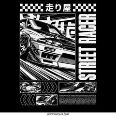 Japanese Street Racer Graphic T-Shirt product type