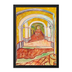 Corridor in the Asylum Wall Art, Van Gogh Print, Hallway Art, Famous Paintings, Classic Art, Home Decor, Wall Decor - Tawshia