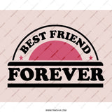Best Friend Forever Mouse Pad, Gift for Friends, Friendship Mousepad, Cute Desk Accessory, Gift for Bestie, Office Mousepad - Tawshia
