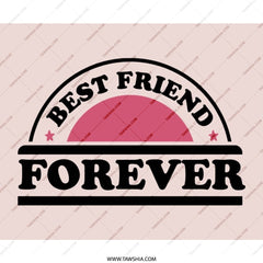 Best Friend Forever Mouse Pad, Gift for Friends, Friendship Mousepad, Cute Desk Accessory, Gift for Bestie, Office Mousepad - Tawshia