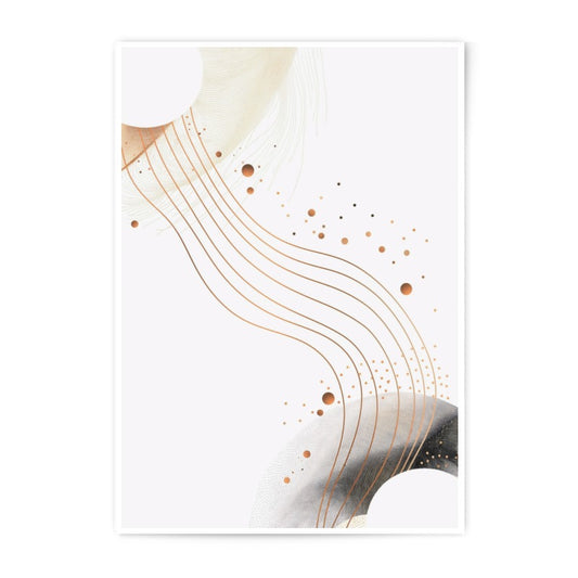 Abstract Photographic Print, Modern Wall Art, Geometric Home Decor, Minimalist Design, Stylish Art Print - Tawshia