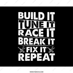 Build It Mouse Pad, Race Car Mousepad, Car Enthusiast Gift, Mechanic Gift, Computer Mouse Pad, Desk Accessory, Gamer Gift, Home Office Decor - Tawshia