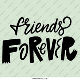 Friends Forever Pinback Button, Friendship Gift, Best Friend Badge, Cute Button, Trendy Accessory, Backpack Pin, Lapel Pin - Tawshia