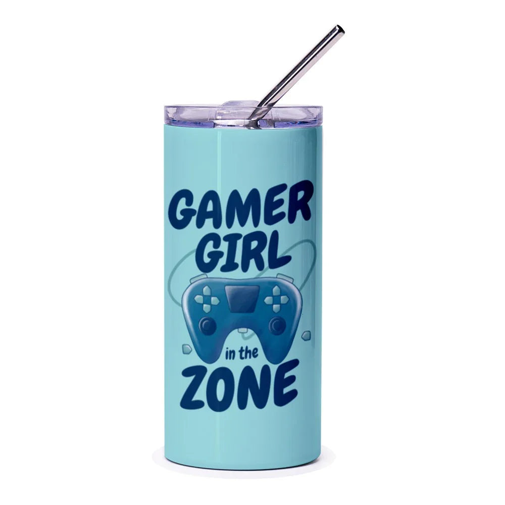 Gamer Girl in the Zone Tumbler product type