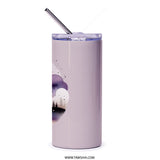 Dreamscape Tumbler, Cloudscape Tumbler, Galaxy Tumbler, Celestial Gift, Stars Tumbler, Watercolor Design, Travel Mug, Insulated Cup - Tawshia