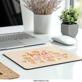 Pizza Is My Best Friend Mouse Pad, Foodie Gift, Cute Mousepad, Desk Decor, Funny Gift for Pizza Lover, Unique Office Accessory - Tawshia