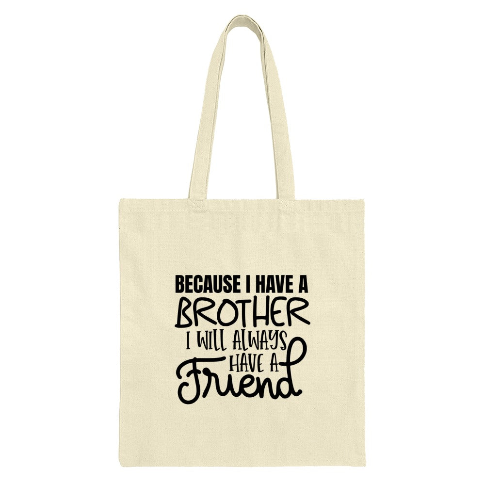 Brother Friend Tote Bag, Family Gift, Sibling Love, Best Brother Ever, Everyday Bag, Shopping Bag, Reusable Bag, Gift for Brother - Tawshia