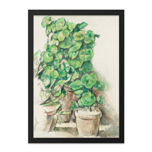 Potted Plant Wall Art, Watercolor Print, Green Leaves Art, Botanical Wall Decor, Home Decor, Plant Lover Gift, Unique Art Print - Tawshia