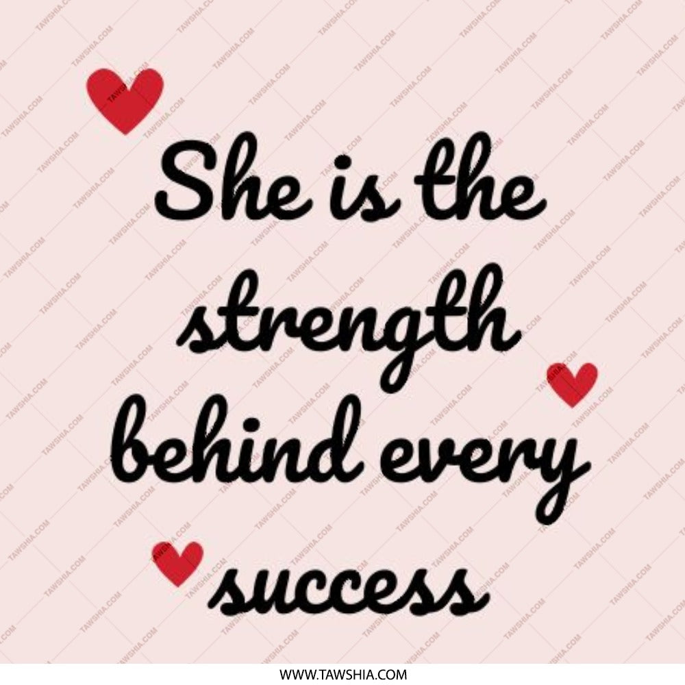 Strength Behind Success Pinback Button, Inspirational Quote Button, Women Empowerment Button, Gift for Strong Women, Supportive Gift - Tawshia