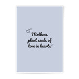Mothers Love Photographic Prints, Hearts Wall Art, Inspirational Quote Art, Mother's Day Gift, Nursery Decor, Home Decor, Gift For Her - Tawshia