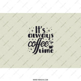 Coffee Time Tumbler, Always Coffee, Coffee Lover Gift, Cute Coffee Tumbler, Gift for Her, Drinkware, Coffee Addict Gift, Novelty Cup - Tawshia