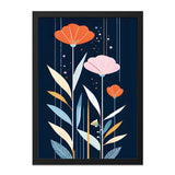 Floral Art Wall Decor, Modern Flower Print, Botanical Wall Art, Abstract Flower Art, Stylish Home Decor, Floral Wall Decor - Tawshia