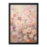Floral Wall Art, Botanical Print, Pastel Flower Painting, Garden Artwork, Romantic Home Decor, Feminine Art Print, Floral Arrangement, Wall - Tawshia
