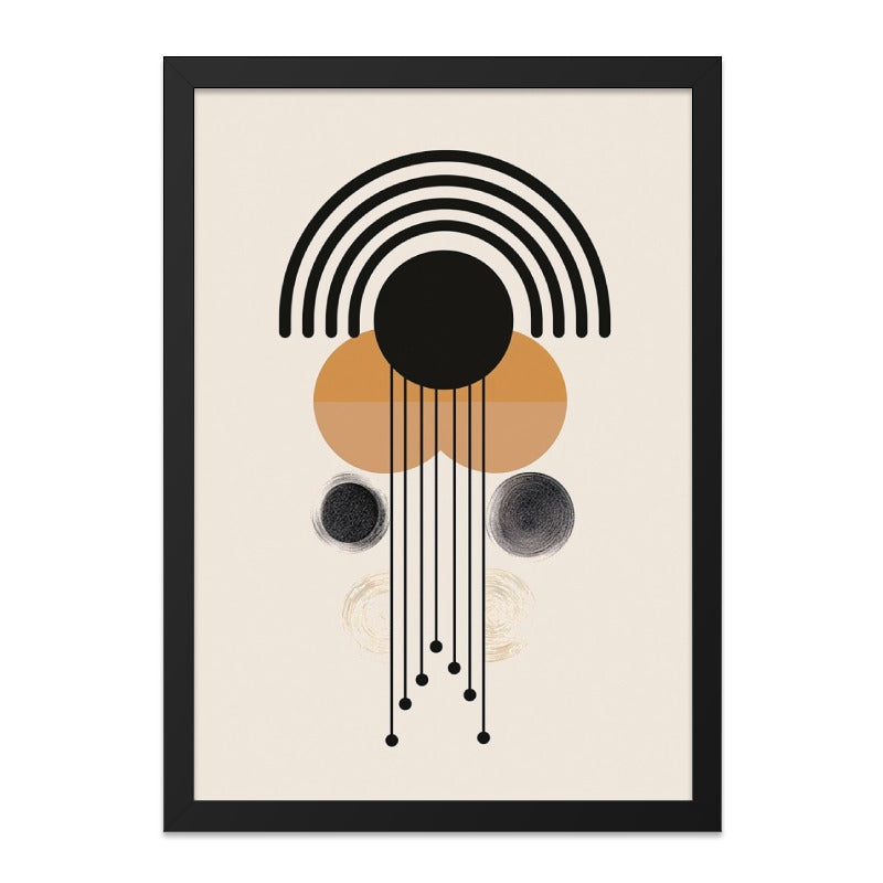 Abstract Wall Art, Geometric Print, Minimalist Decor, Modern Art Print, Scandinavian Wall Art, Living Room Art, Office Wall Decor - Tawshia