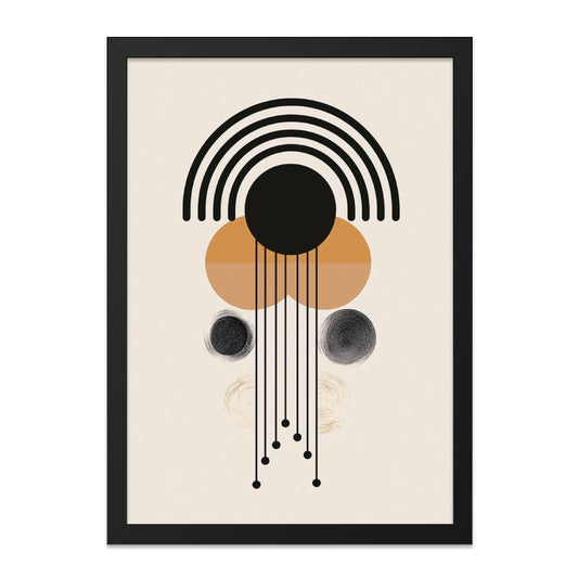 Abstract Wall Art, Geometric Print, Minimalist Decor, Modern Art Print, Scandinavian Wall Art, Living Room Art, Office Wall Decor - Tawshia