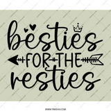 Besties Mouse Pad, Best Friend Gift, For The Resties Mousepad, Cute Mouse Pad, Bestie Gift Idea, Office Desk Decor, Gift For Her - Tawshia