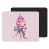 Cute Ice Cream Cone with Bow Design Mouse Pad product