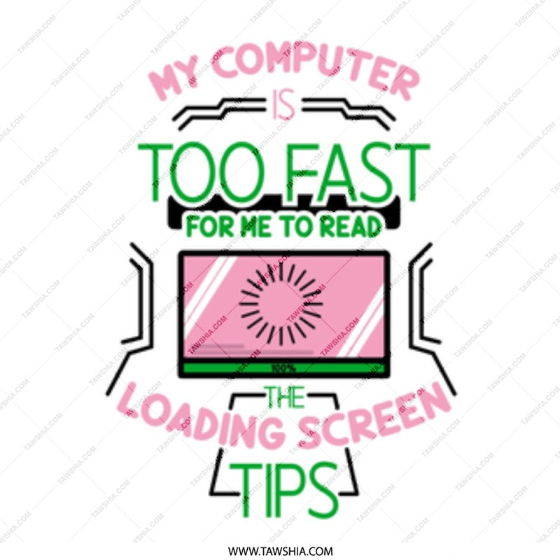Funny Computer Mug, Too Fast Mug, Loading Screen Mug, Computer Programmer Gift, Tech Gift, Sarcastic Mug, Geek Mug, Novelty Mug - Tawshia