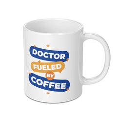 Doctor Fueled by Coffee Printed Mug product type