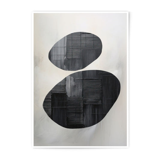Abstract Photographic Print, Black and White Art, Modern Wall Decor, Minimalist Art Print, Home Decor, Fine Art Print - Tawshia