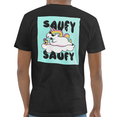 Saufy Saufy Unicorn Design Graphic T-Shirt product