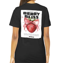 Berry Bliss Strawberry Charm Graphic T-Shirt product