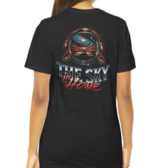The Sky is Home Graphic Space Theme T-Shirt product type