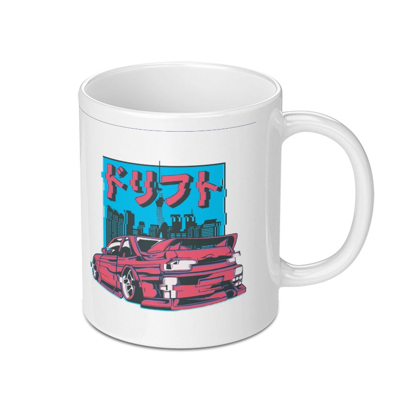 Drift Racer City Skyline Design Mug product
