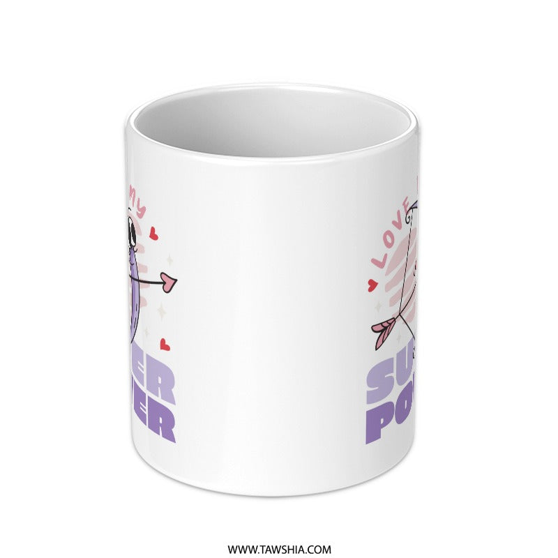 Cupid Arrow Love Super Power Mug product