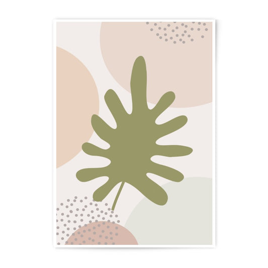 Abstract Leaf Photographic Print, Botanical Wall Art, Modern Art Print, Neutral Tone Art, Tropical Leaf Decor, Home Decor, Wall Decor - Tawshia